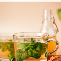Image of fresh mint tea