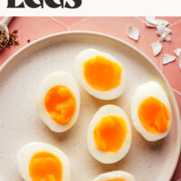 Image of how to make jammy eggs