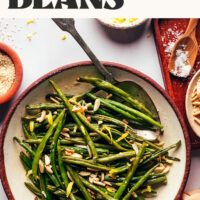 Image of perfect roasted green beans